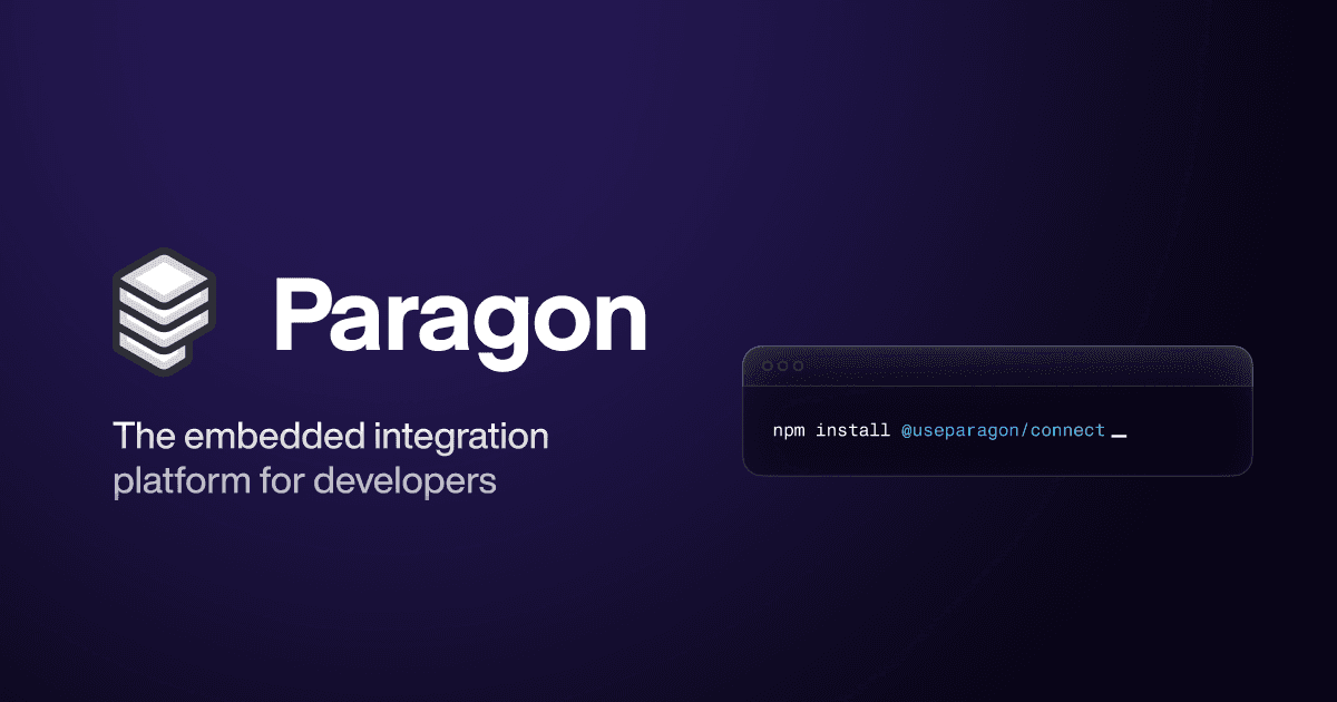 Paragon - Automate your API development