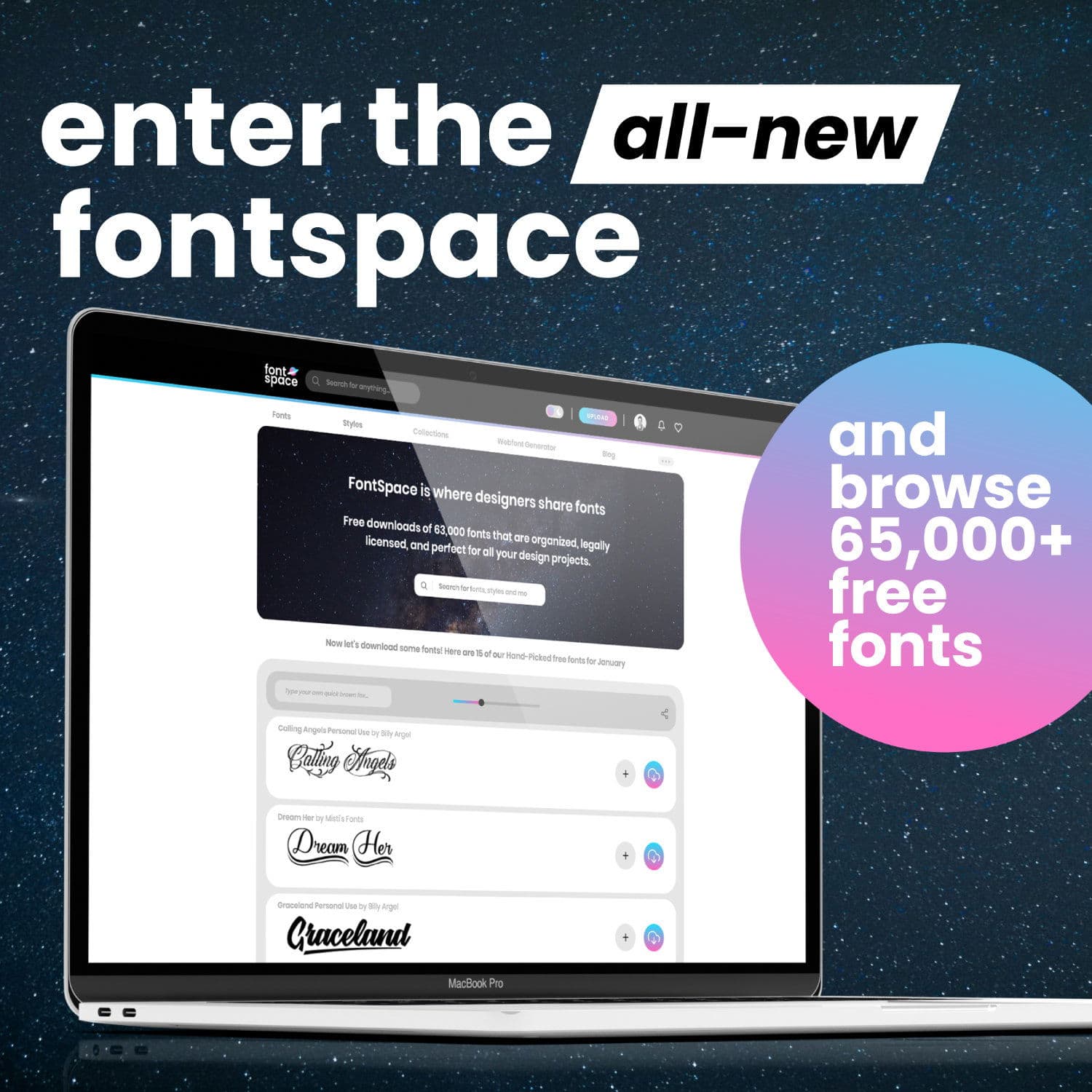 FontSpace | 74.000+ Font Downloads
