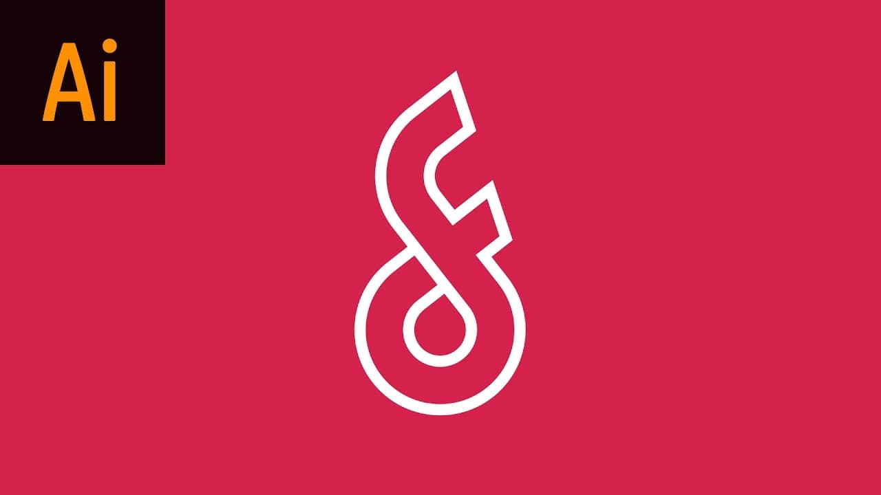 Design a Monogram Logo Illustrator Tutorial - YouTube - Dansky