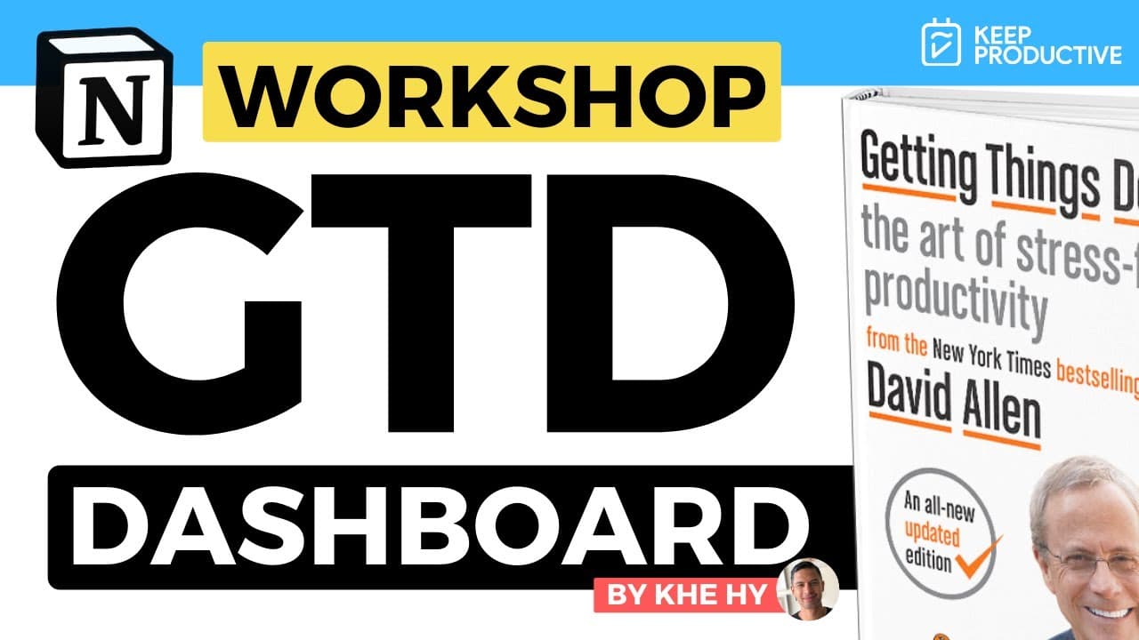 Advanced GTD Dashboard in Notion