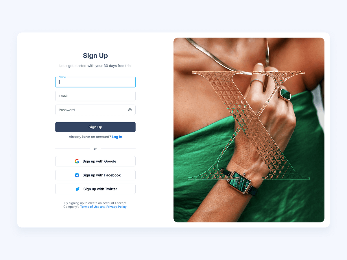 10 Best Practices for Creating Sign-up Forms | by Dmitry Sergushkin | UX Planet