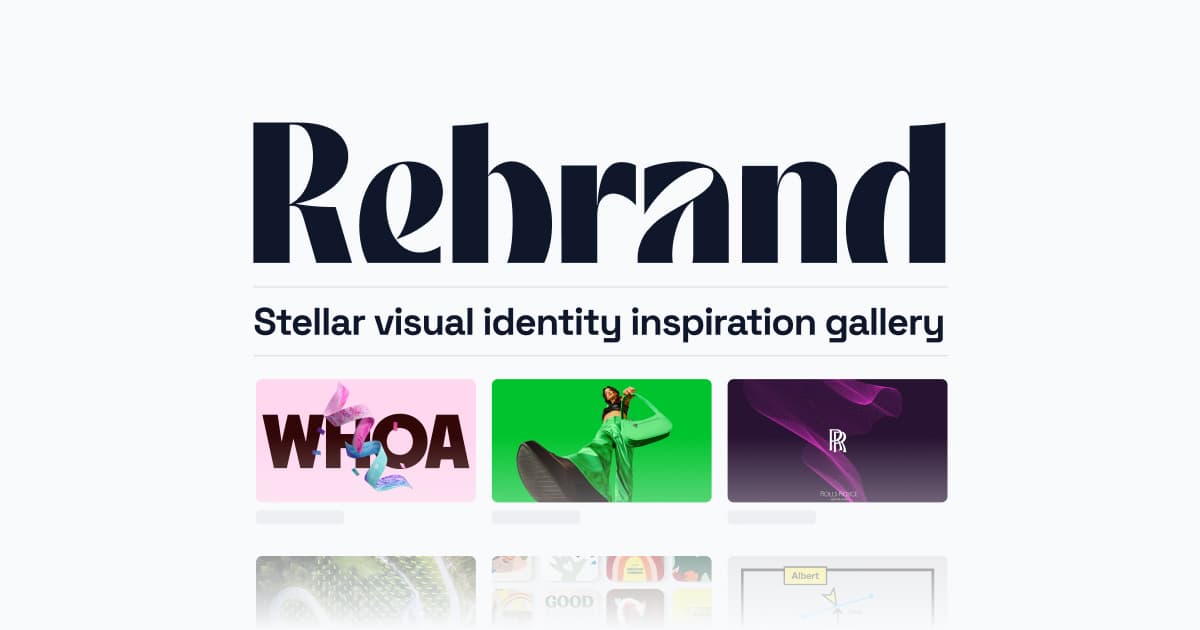 Rebrand  Stellar visual identity inspiration